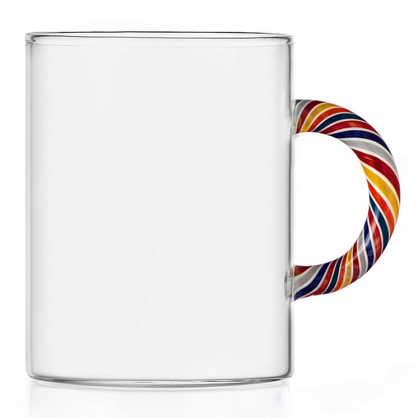 Кружка Schiaccianoci, цветная ручка