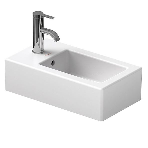 Раковина Duravit Vero, 45х25, крепление в торце, 0702250000