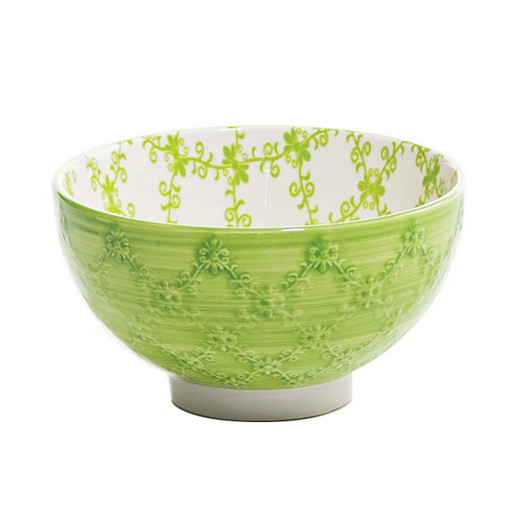 Салатник порционный Tue 11,5 см, светло-зеленый