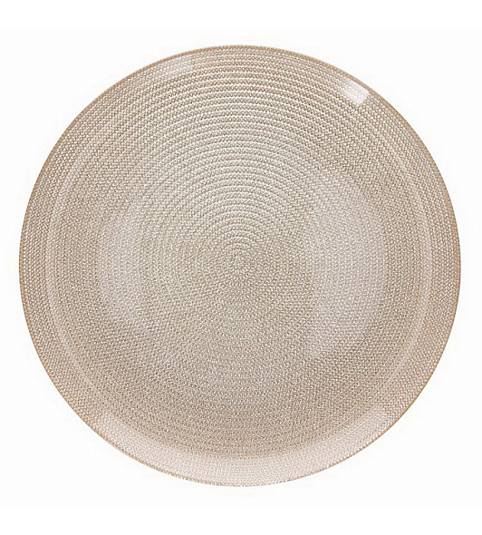 Блюдо сервировочное Natale Rose Gold 33 см