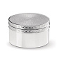 Шкатулка круглая With Love Nouveau Silver