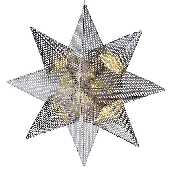 Фигурка "Звезда" 35 см, цвет серебро