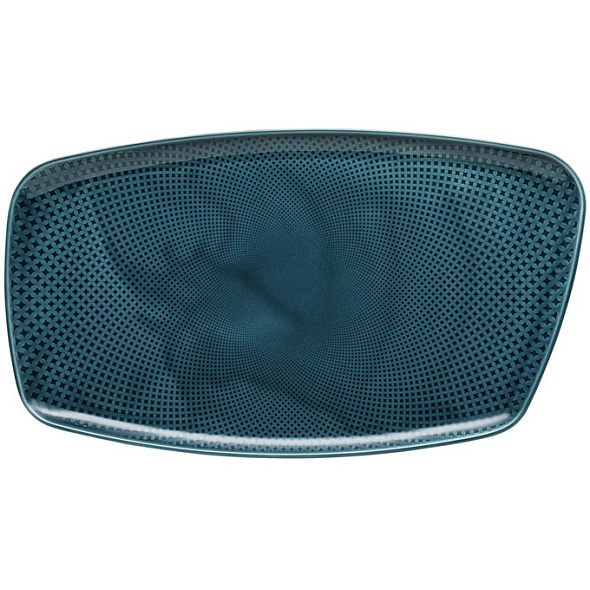 Блюдо Junto Ocean Blue 36х21 см