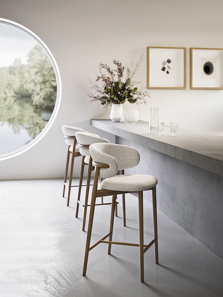 Стул полубарный Calligaris Oleandro CS2035, Hemp