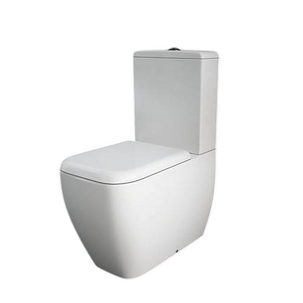 Унитаз напольный RAK Ceramics Metropolitan, комплект, белый
