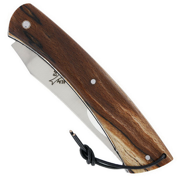 Нож карманный складывающийся Camembert 11 см, ручка - бук Aubrac