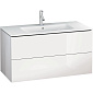 Тумба с раковиной Duravit Me by Starck 103х49, белая