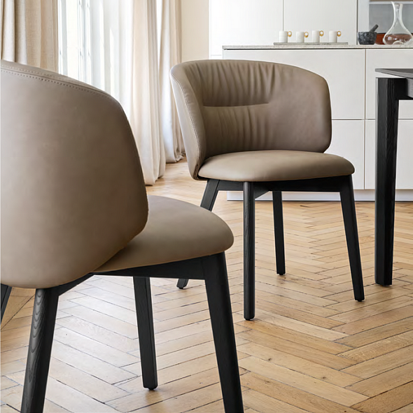 Стул Calligaris Sweel, Mud Brown