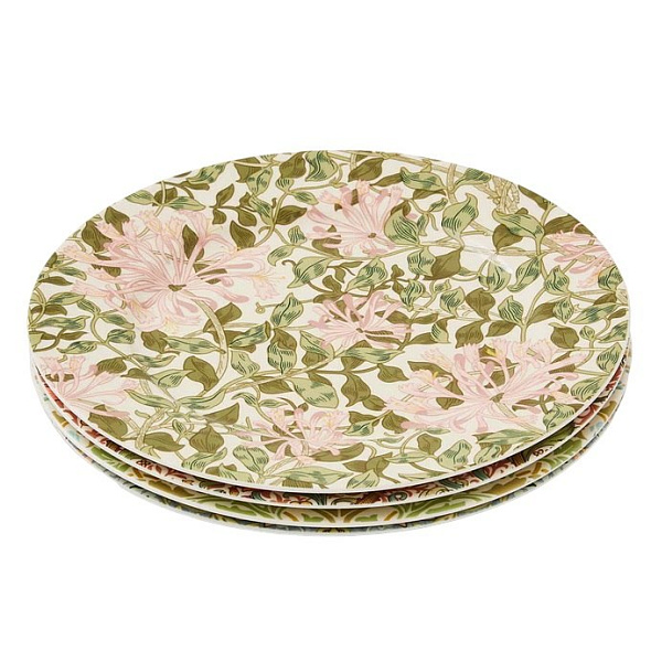 Набор тарелок салатных Morris & Co 20 см, 4 шт