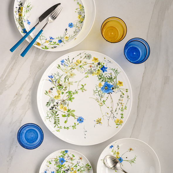 Блюдо сервировочное Brillance Fleurs des Alpes 32 см