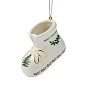 Елочная игрушка Spode Christmas Tree "Первый сапожок малыша" 4,5х4х7 см