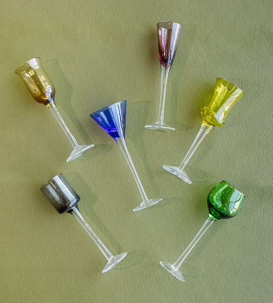 Набор шотов на ножке Lyngby Glas, 6 шт