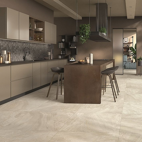 Керамогранит Panaria Ceramica The Place 60х120 Nat, Midtown White, 9 мм