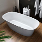 Ванна Kolpa-San Blanche-FS 180X85, из каменной массы Kerrock, белая
