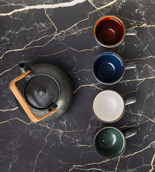 Заварник Bitz 1,2 л, чёрный