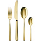 Набор столовых приборов Linear Gold, 24 предмета