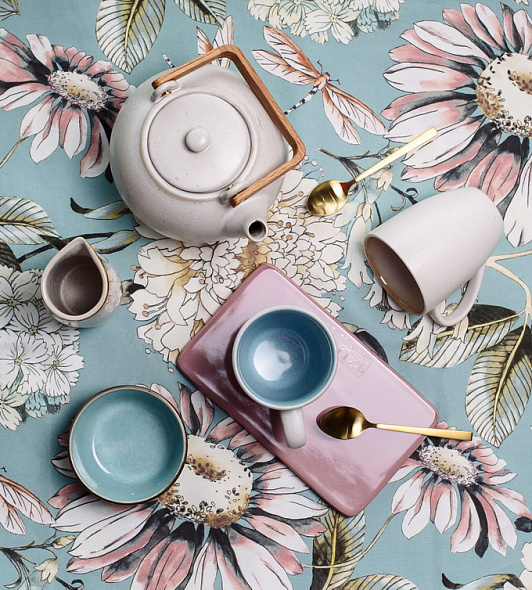 Блюдо сервировочное Bitz 22x12,8 см, розовое