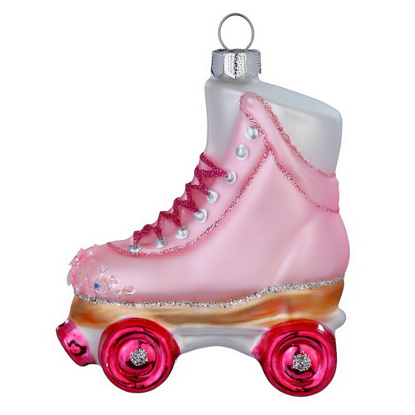 Елочная игрушка "Роликовые коньки" 10 cм