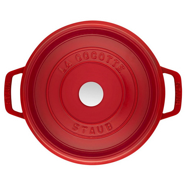 Кокот высокий круглый La Cocotte 24 см / 4,7 л, вишневый