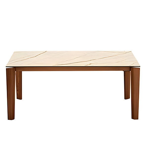 Стол Calligaris Dogma 180(240)х100, Golden Statuary Marble