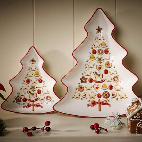 Салатник "Новогодняя елка" Winter Bakery Delight 26,5 см