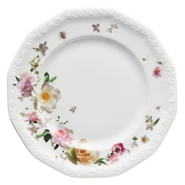 Тарелка салатная Maria Pink Rose 19 см