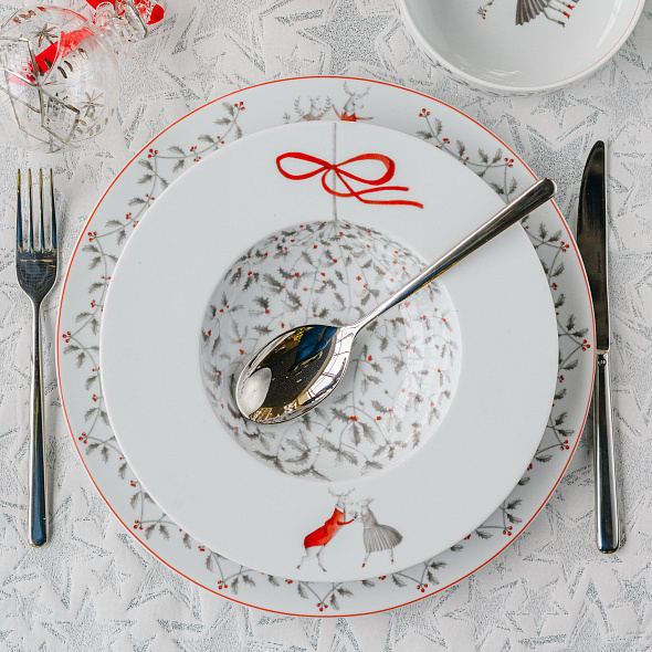 Тарелка глубокая Vista Alegre Noel 25 см