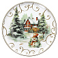 Блюдо для торта "Snowman" 31 см