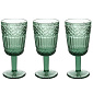 Набор бокалов Glass Claire 270 мл, 3 шт, зеленый
