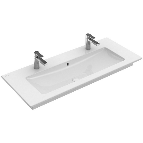 Раковина подвесная Villeroy & Boch Venticello 120х50, CeramicPlus, 4104CKR1