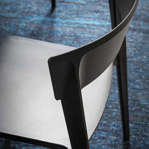 Стул Calligaris Skin, цвет matt black
