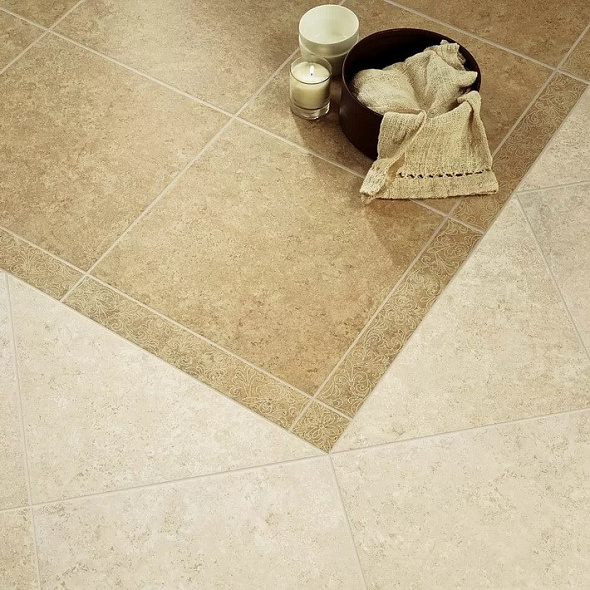 Декор Coliseum Marche 7,2х7,2 Naturale, Marrone Angolo Anthea, 8 мм