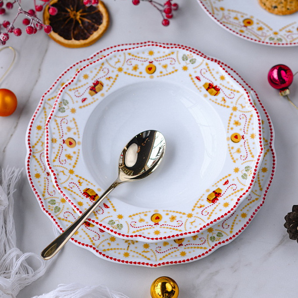 Тарелка глубокая Christmas Love 23 см