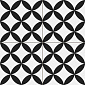 Керамогранит Prissmacer Circle 45х45 Matt, Black, 8,5 мм