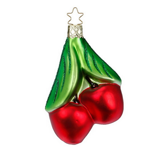 Игрушка на елку "Вишня" 8,5 см