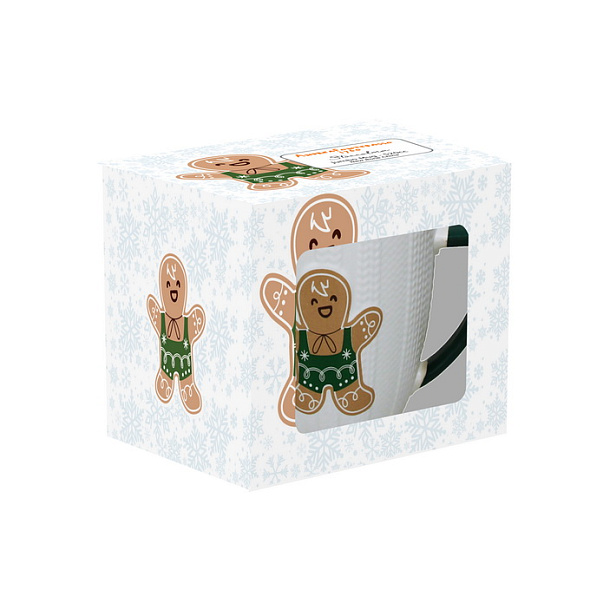 Кружка "Пряничный человечек" 520 мл