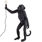 Лампа настольная Monkey Lamp Standing Outdoor 54 см, черная