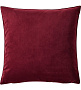 Чехол для подушки Prince 40х40 см, цвет марсала