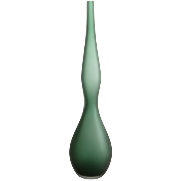 Ваза Scandic Home 45 см, зеленая