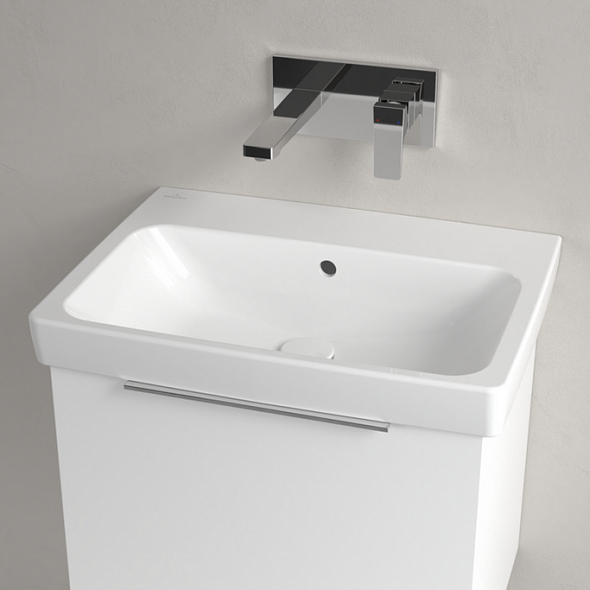 Раковина встраиваемая Villeroy & Boch Architectura 60х45, CeramicPlus, 4A8762R1, белая