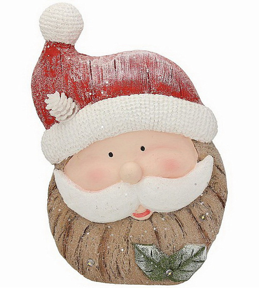 Фигурка с подсветкой "Санта Holly" 35 см