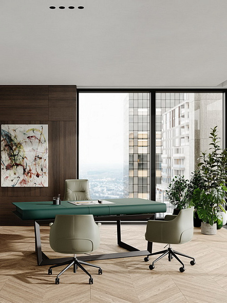 Кресло офисное Poltrona Frau Archibald Task Executive