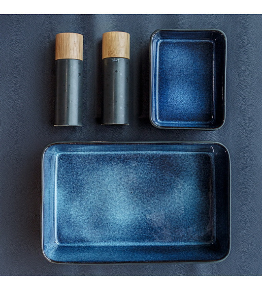 Набор форм для запекания Bitz, синий, 2 шт