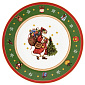 Блюдо для торта Happy Wintertime 31 см, зеленое