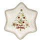 Салатник-звезда "Новогодняя елка" Winter Bakery Delight 24,5 см