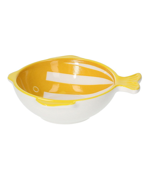 Пиала Fish 12х11 см, желтая