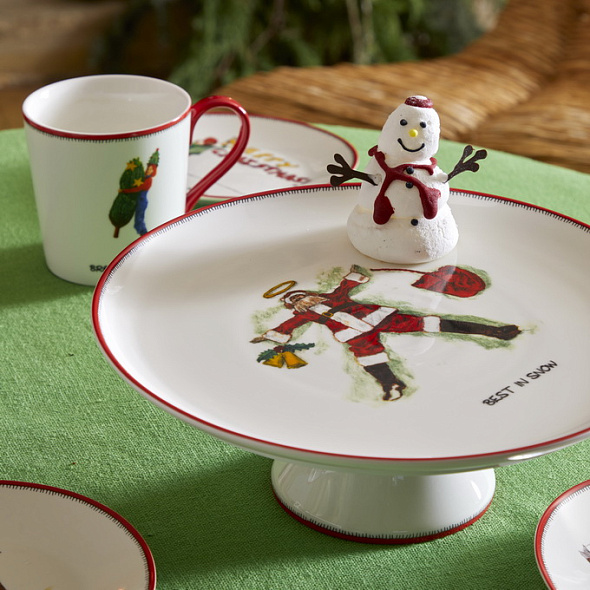 Блюдо для торта на ножке Best in Snow 27,2 см