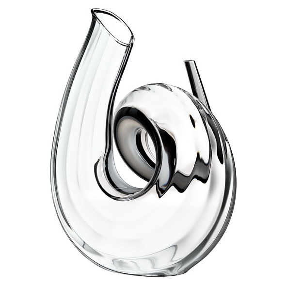 Декантер Curly Fatto a Mano Black/White/Black Optic 1,4 л