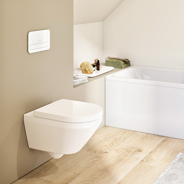 Унитаз Villeroy&Boch Architectura 4694CL01, TwistFlush [e3], с сиденьем