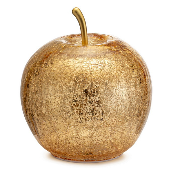 Фигурка "Яблоко" Lights in the night 16 см, цвет золото